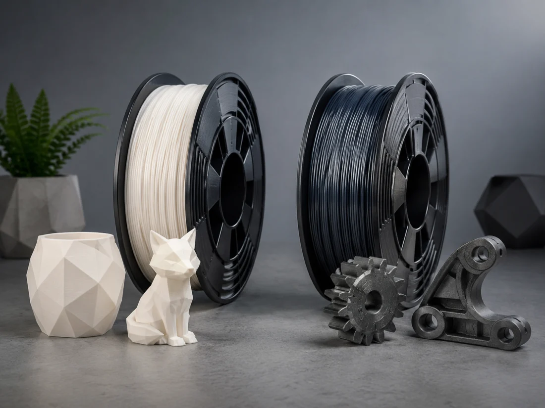 مقایسه PLA و PETG