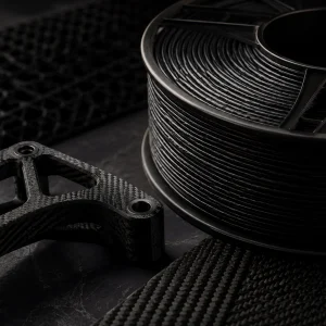 فیلامنت eSUN PLA-CF فیبرکربن مشکی 1.75mm یک کیلوگرم